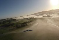 Helicopter Saves the Day Sunrise and Fog FPV Chasing.