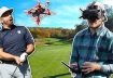 EPIC FPV DRONE GOLF FOOTAGE | Chasing the Golf Ball with an FPV Drone