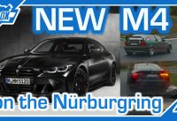 I met the NEW 2021 BMW M4 G82 on wet, slippery and color boosted NÜRBURGRING NORDSCHLEIFE – DRIFT 4K