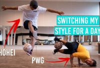 LEARNING NEW FREESTYLE MOVES WITH SHOHEI