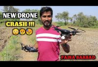 MY NEW DRONE CRASH | Magic speed X52 Drone with Wi-Fi HD Camera Review