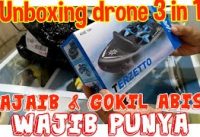 Unboxing Drone JJRC H36F 3 in 1 Drone Ajaib Wajib Punya