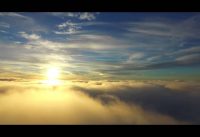 Drone video – DJI Inspire 1 on high altitude above clouds – Sky