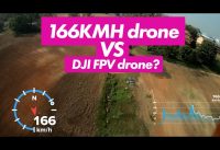 FPV drone 166kmh max speed + DJI FPV drone impression [EN Subs]