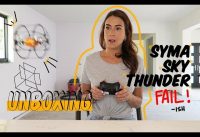 UNBOXING / REVIEW ▹ My first drone. FAIL! SYMA Sky Drone | Vanelicious
