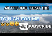 Altitude test with the phoenix gps drone. To high for me