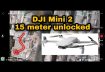 How to disable 15 meter altitude lock in DJI mini 2