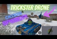 Trickster drone as fast as Crisis ??? | Trickster drone rework?? | Tanki Online