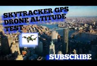 altitude test with the skytracker gps video drone