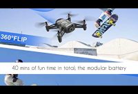 HR Drone for Kids with 1080p HD FPV Camera,Mini Quadcopter for Beginners with Altitude Hold,One Key