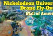 Incredible Drone Fly-Over Of Nickelodeon Theme Park At Mall of America