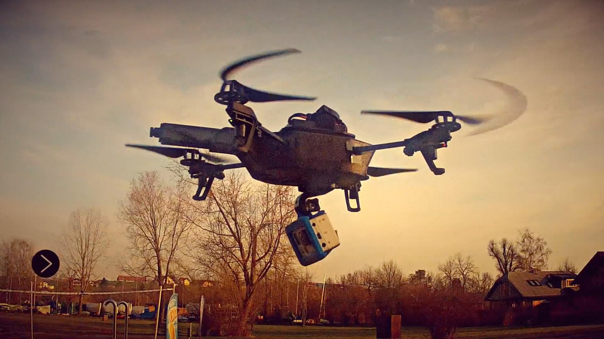 AR.Drone 2.0 & GoPro Hero2 – Crashes & fails