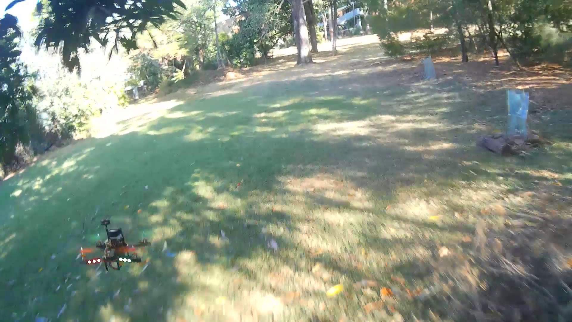Mini Quadcopter FPV Action (Pioneering Drone “Racing”)