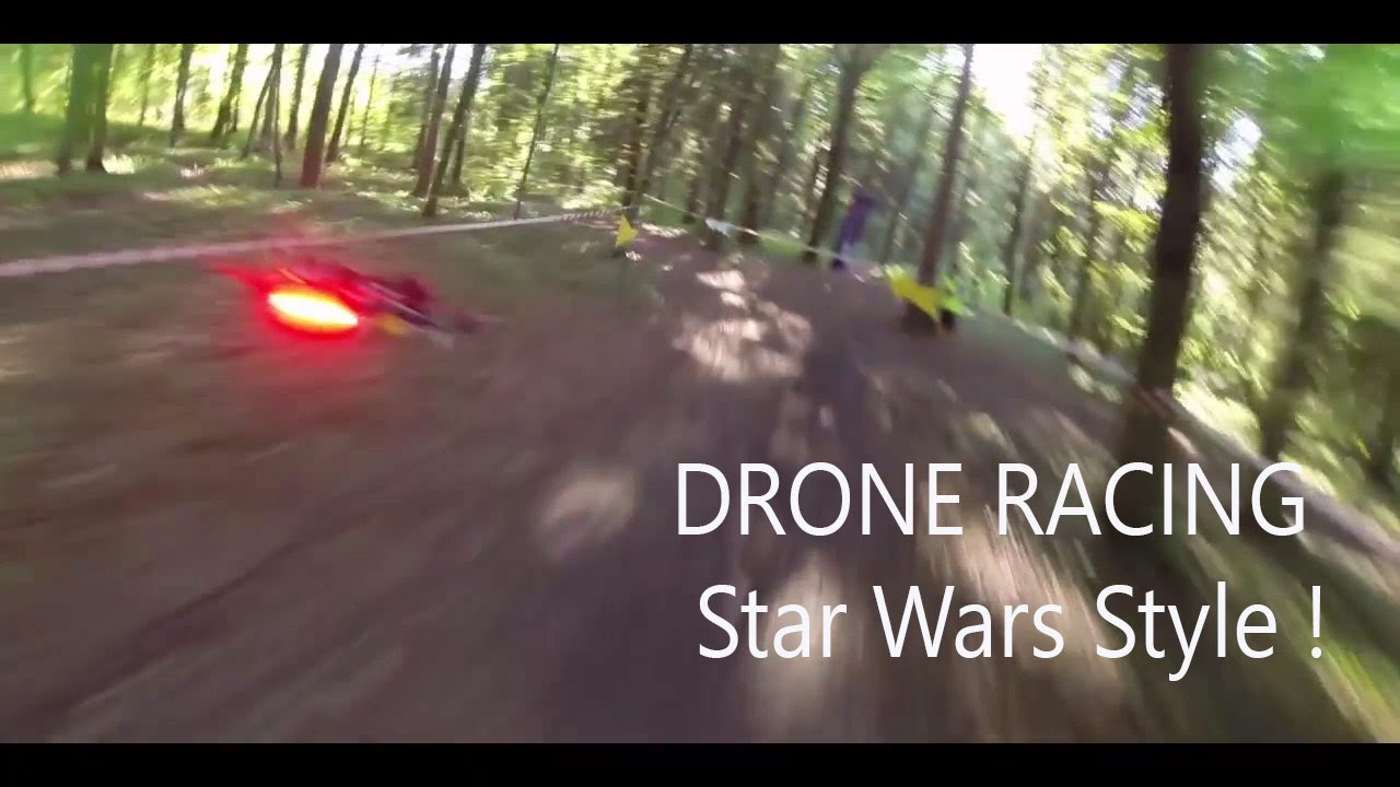 FPV Racing drone racing star wars style Pod racing are back