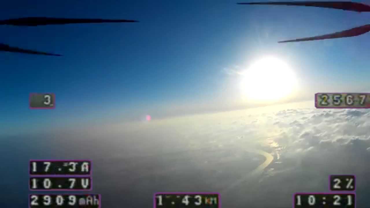 FPV Flight altitude 3000m
