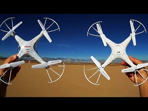 Syma Racing Drones X5C vs X5C-1