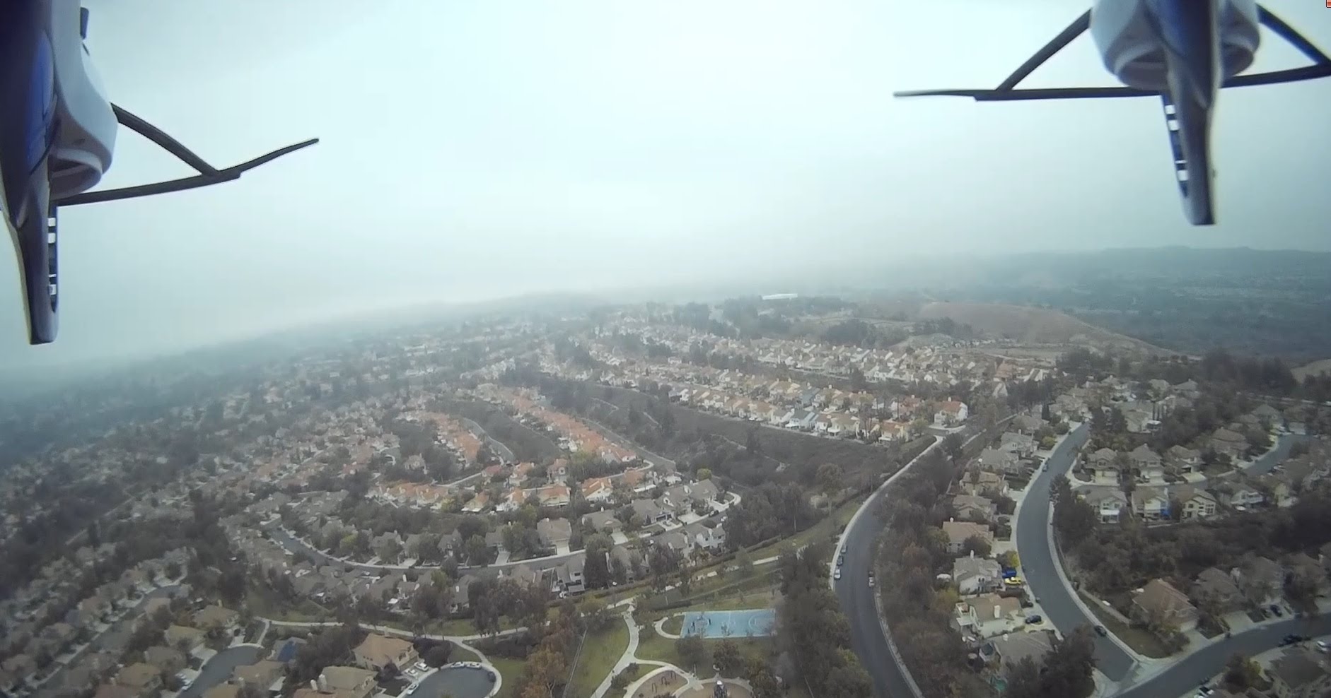 Drone Tarantula X6 High Altitude Flight No Jello JJRC H16