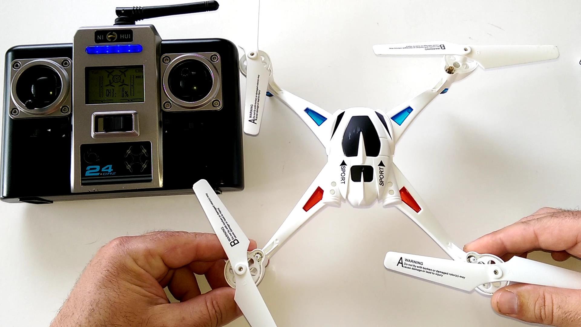 NIHUI U807 QuadCopter Drone Review – [Setup, Flight Test, Pros & Cons]