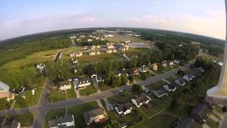 Syma X8 drone with gopro! high altitude