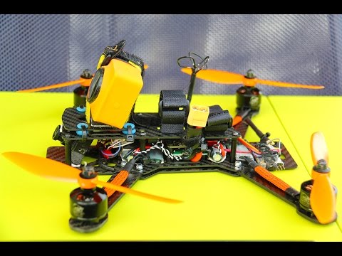 World’s fastest FPV quadcopter?? :) Test of Cobra 2208 2000KV with 5s – raw not cutted video