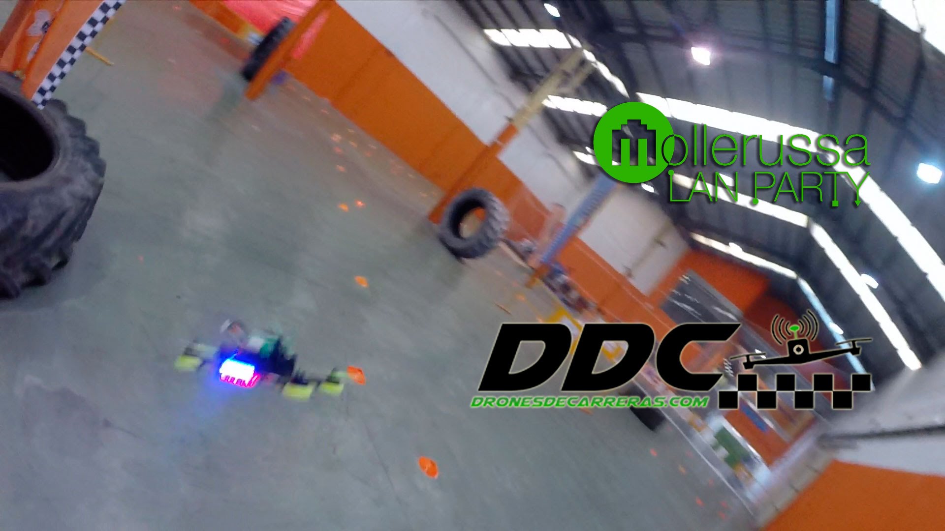 FPV Drone Racing indoor – Circuito Mollerussa Drone Party