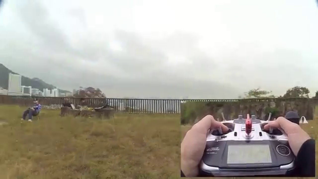 QAV180 FPV Drone Race Flip Roll Practice Hong Kong