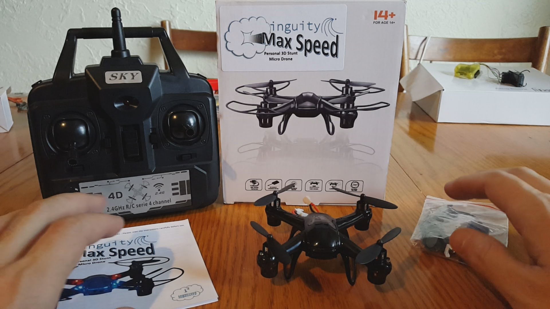 Quadcopter Review: Inguity Max Speed