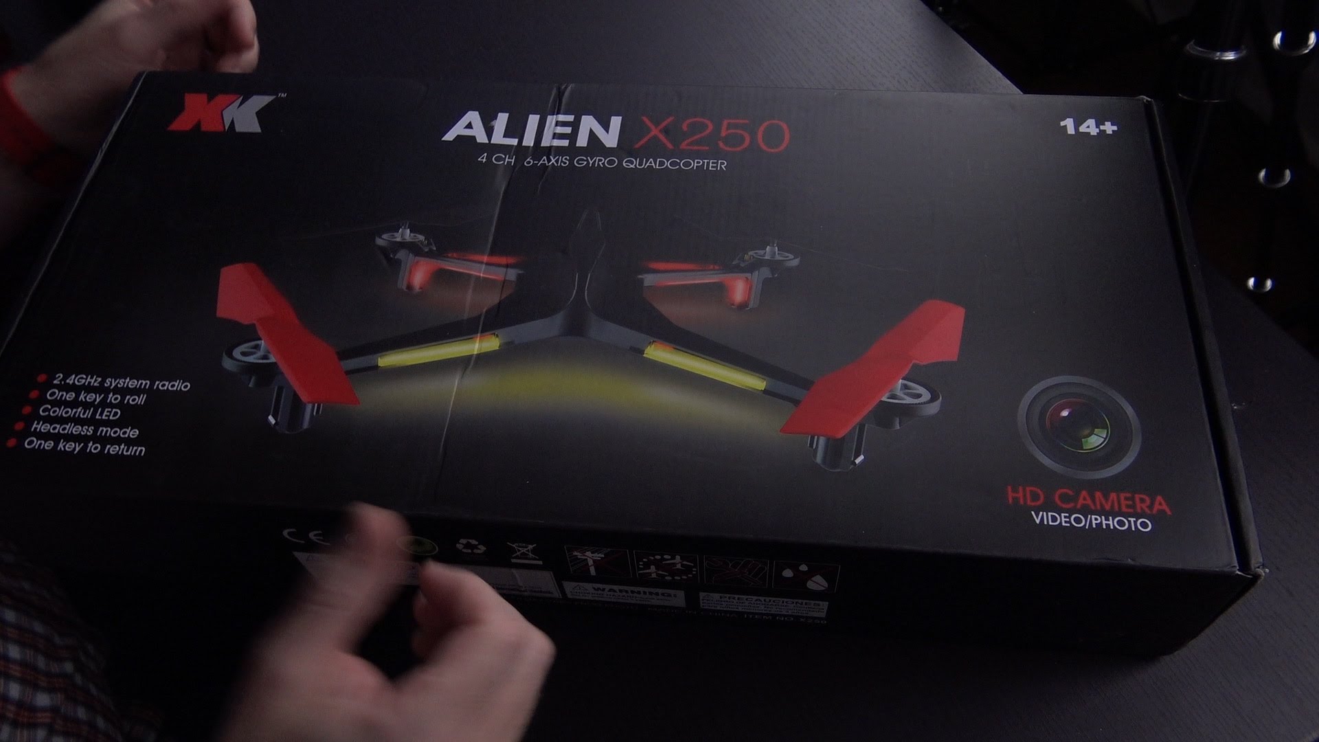 XK X250 Alien 5.8Ghz FPV Quadcopter – Sporty with Great FPV?