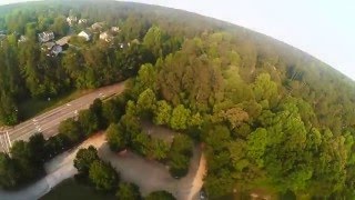 2 months FPV ( qav210 rs2205 2300kv spf3 littlebee 20a) flying with a red tail hawk