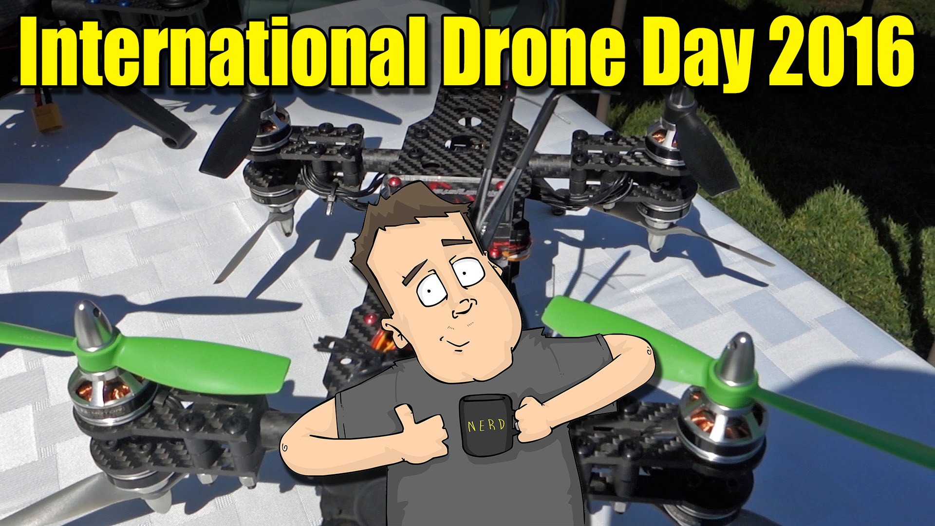 FPV Drone Racing, Demos More International Drone Day 2016