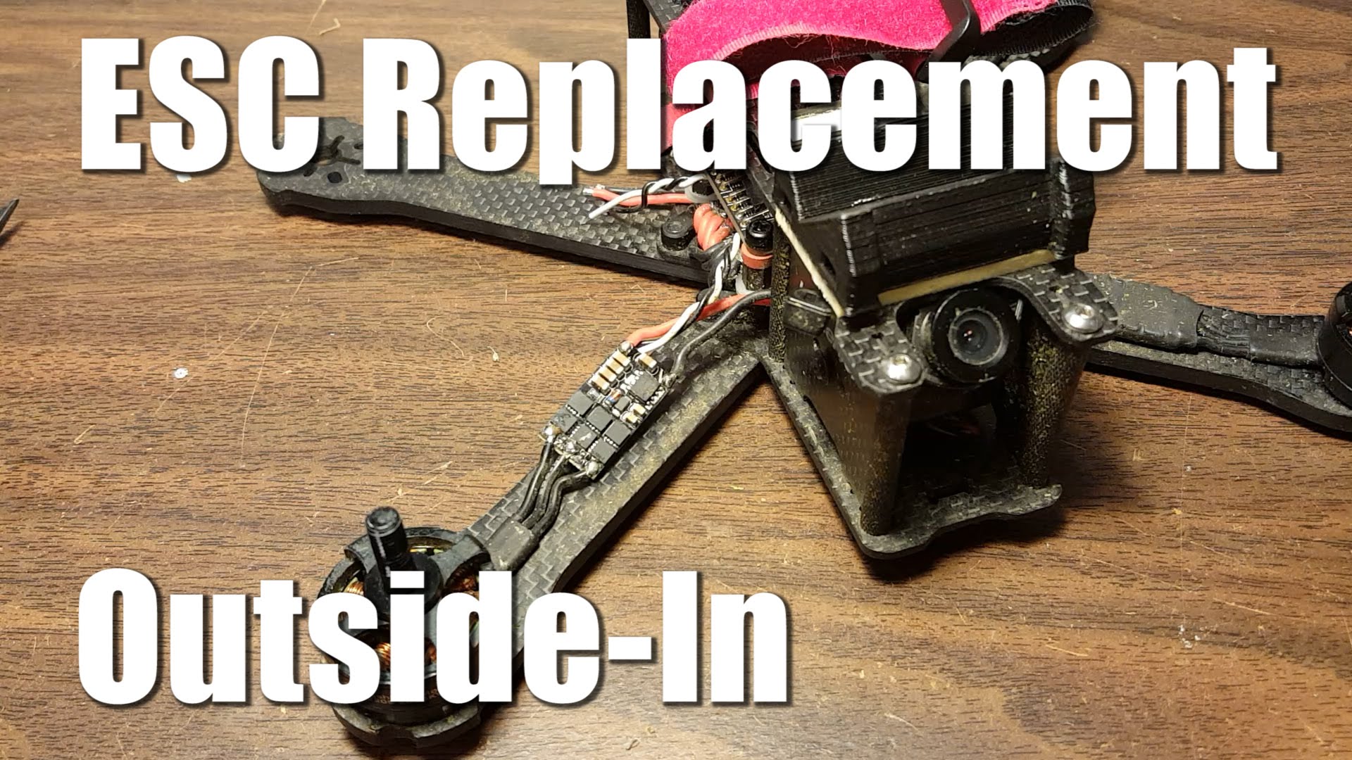 Quadcopter ESC Replacement, Outside-In