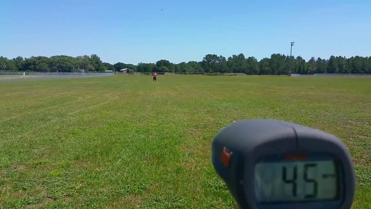 Speed Test F330 Quadcopter Hits 45mph