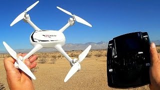 Hubsan H502S Worlds Cheapest GPS Follow Me FPV Camera Drone Flight Test Review