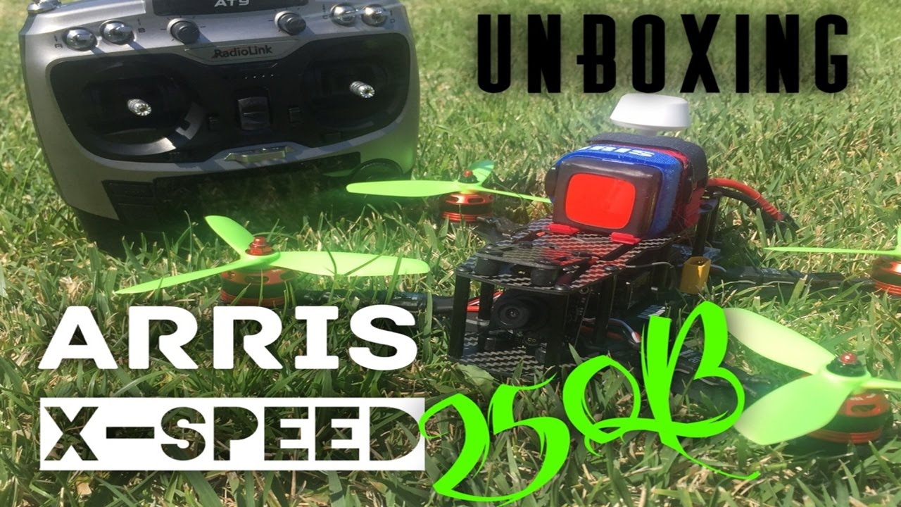 ARRIS X-Speed 250B – UNBOXING courtesy of ARRISHOBBY