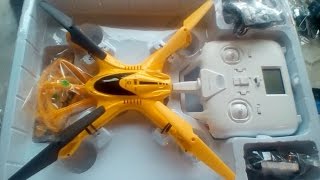 Holy Stone X401 H-V2 RC Drone Wifi FPV Quadcopter Altitude Hold RTF UNBOXING REVIEW