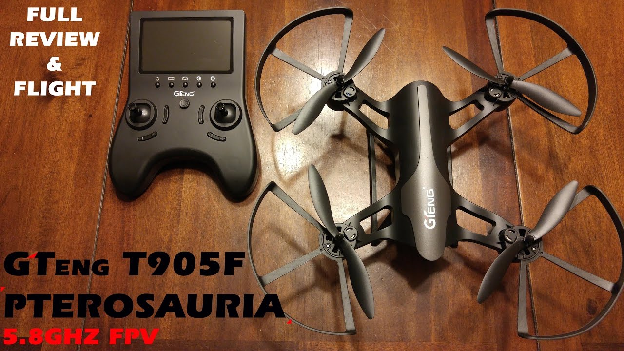 GTENG T905F “PTEROSAURIA” FPV QUAD “Review and Flight”