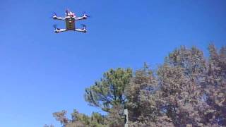 XP-1 Quadcopter Field Flying