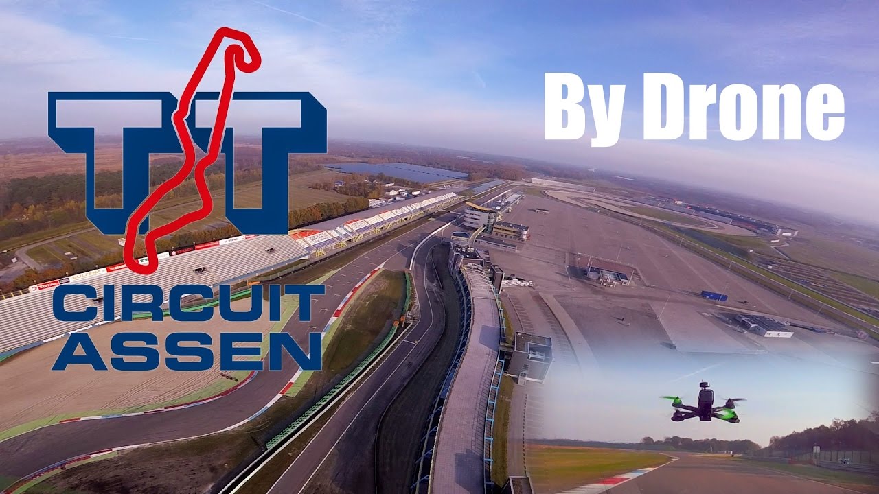 Drone racing at TT circuit Assen
