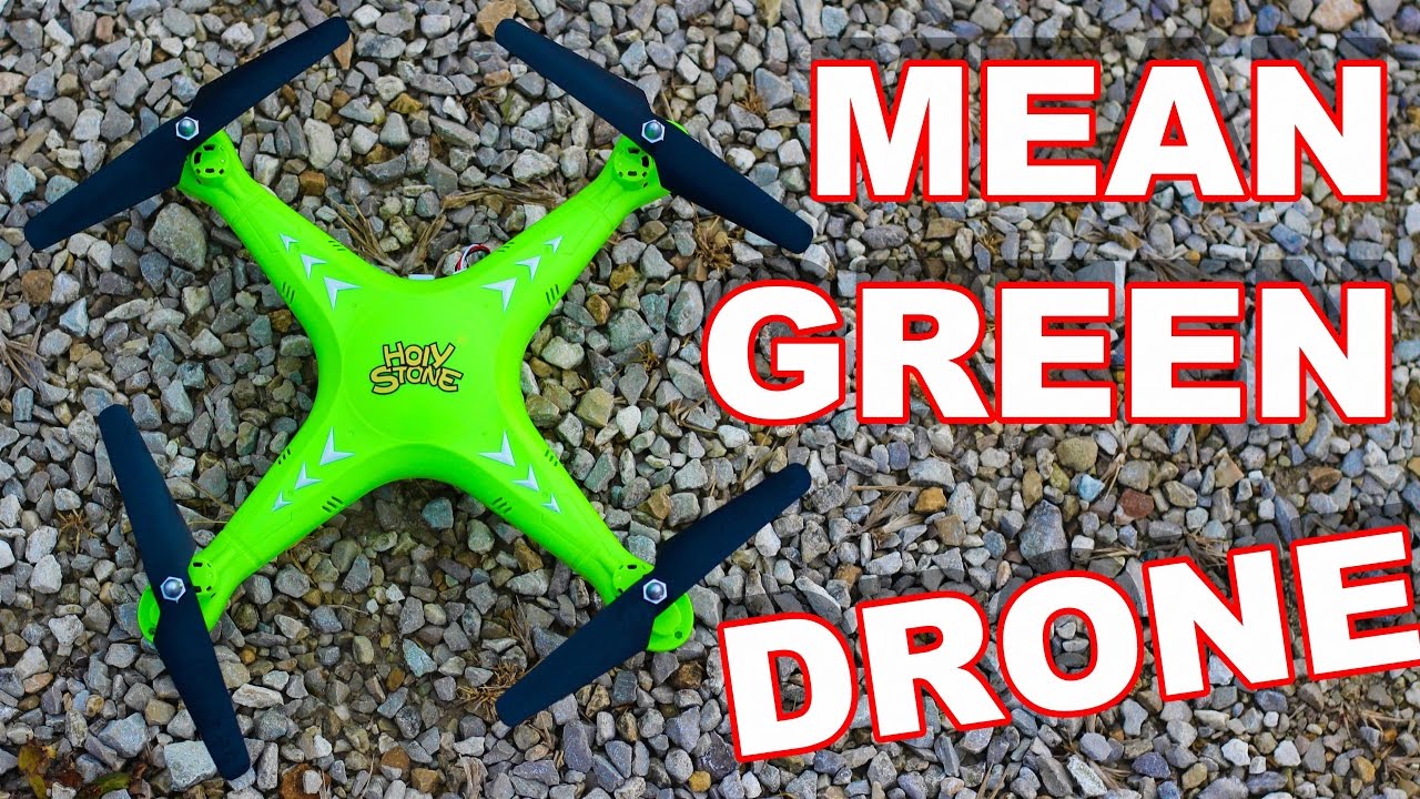 Mean Green Camera Drone – Holy Stone HS110 – TheRcSaylors
