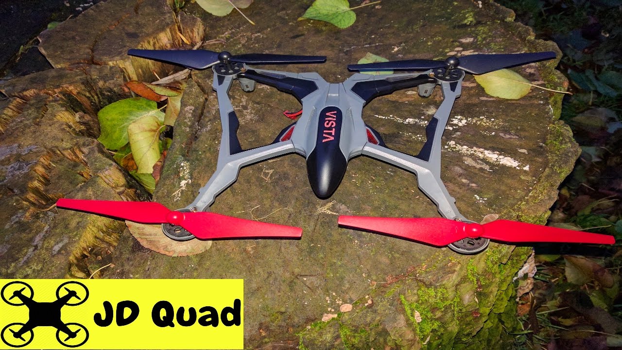 Dromida Vista Quadcopter Performance Drone Flight Test Review