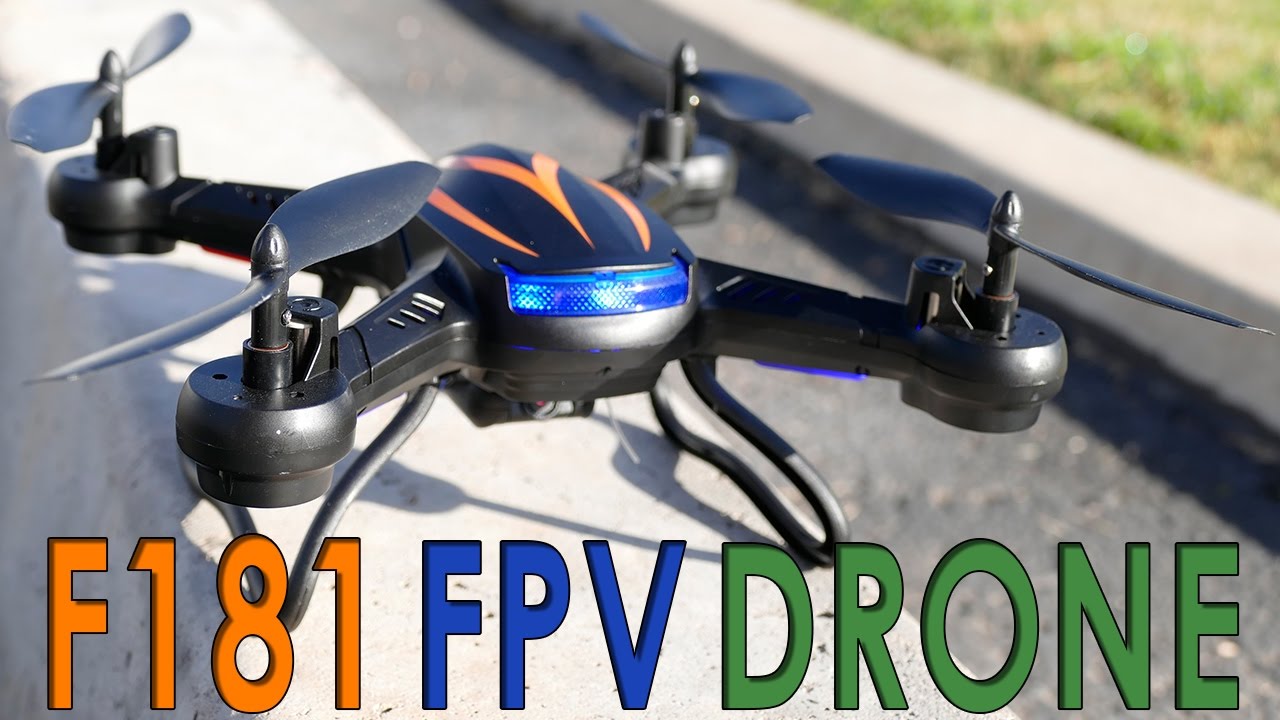 F181 Quadcopter with Altitude Hold and Camera
