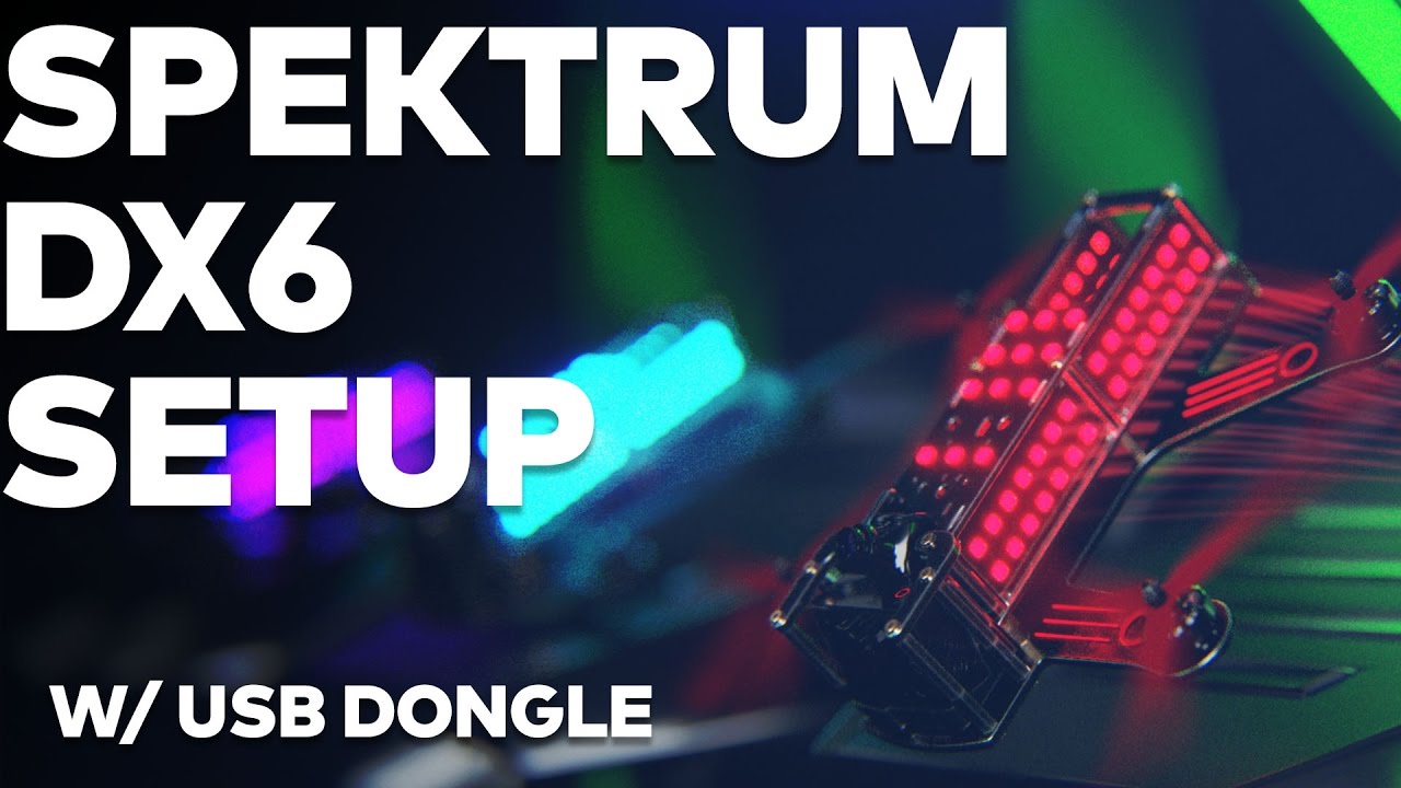 How to set up your Spektrum DX6 | Drone Racing League FPV Simulator