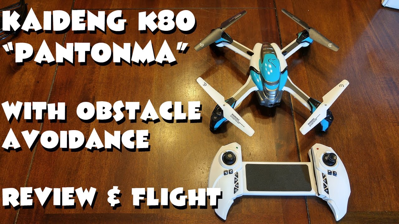 Kai Deng K80 “Pantonma” w Obstacle Avoidance Module, Review Test Flight