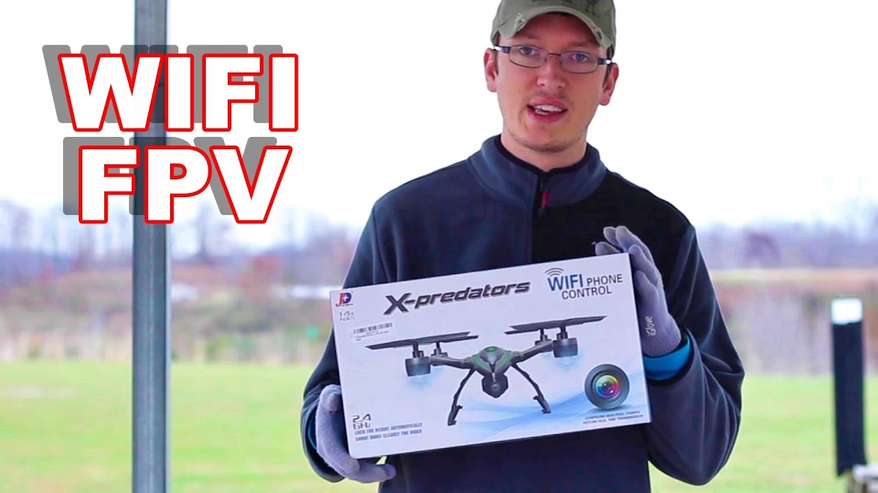 Long-Ish Range WiFi FPV Camera Drone with Altitude Hold – X-Predators JXD 510W – TheRcSaylors
