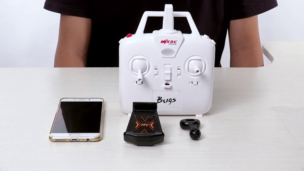 MJX Bugs 3 RC Brushless drone —-How to add wifi 5.8G camera