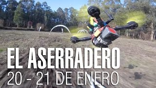 CARRERA DE DRONES en EL ASERRADERO – fpv drone race