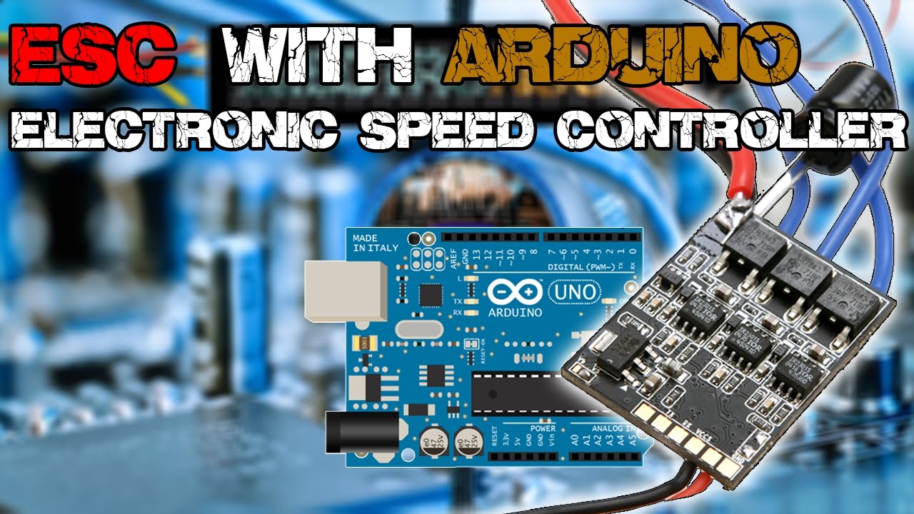 ESC electronic speed controller with arduino ALL EXPLAINED