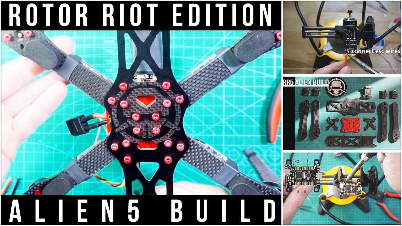 ImpulseRC RR5 Rotor Riot Edition KISS Alien Build