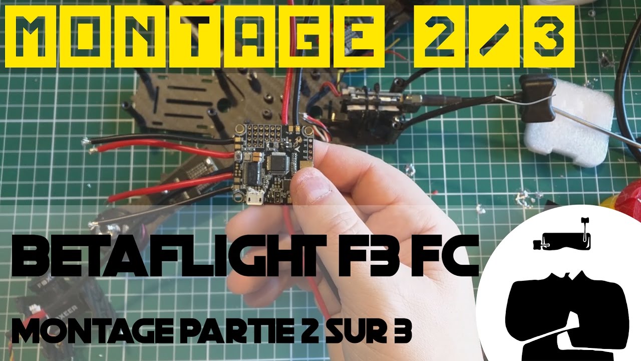 Montage betaflight F3 flight controler 23