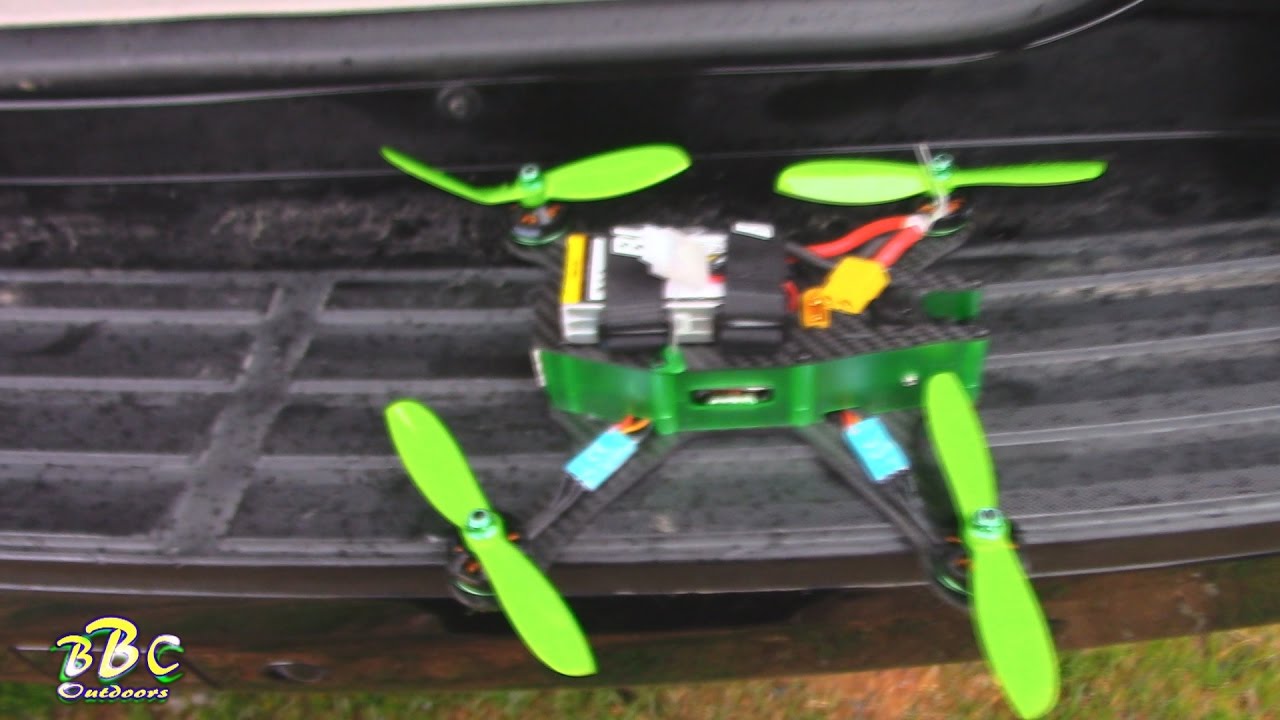 Race Drone Crash, FPV Trouble